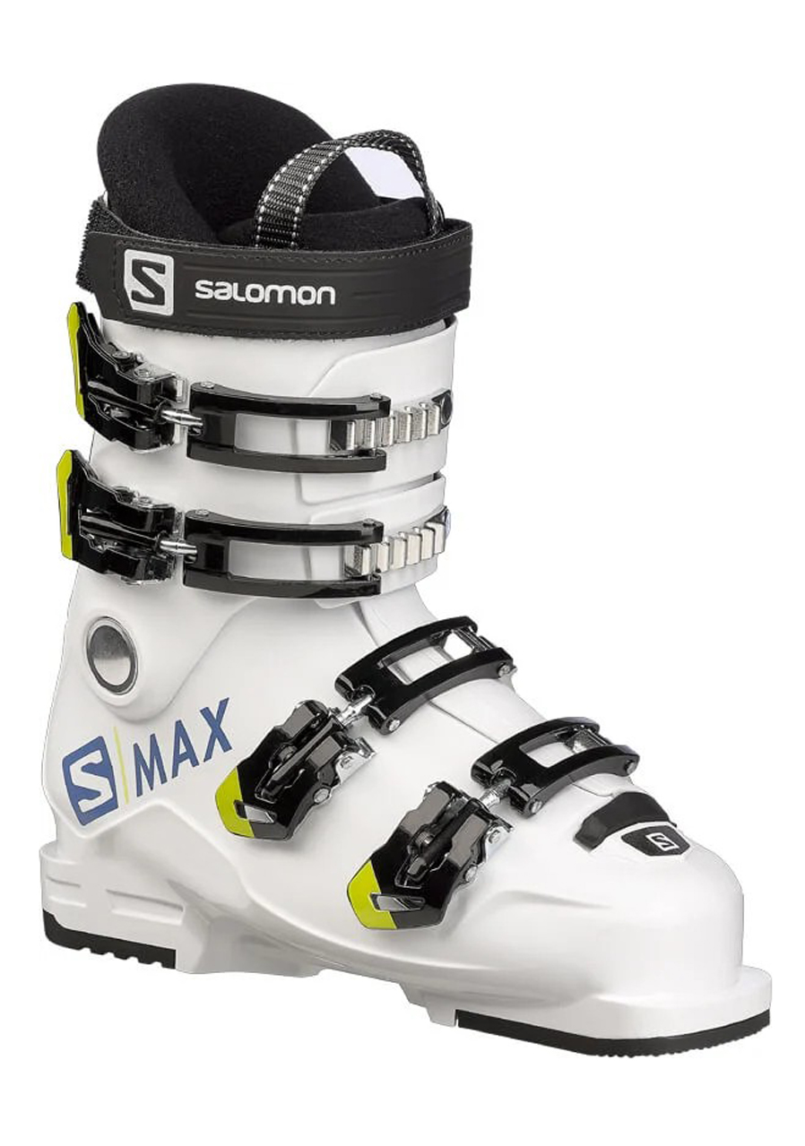 Kids ski boots Salomon S / Max 60T White / Acid Green | David sport  Harrachov